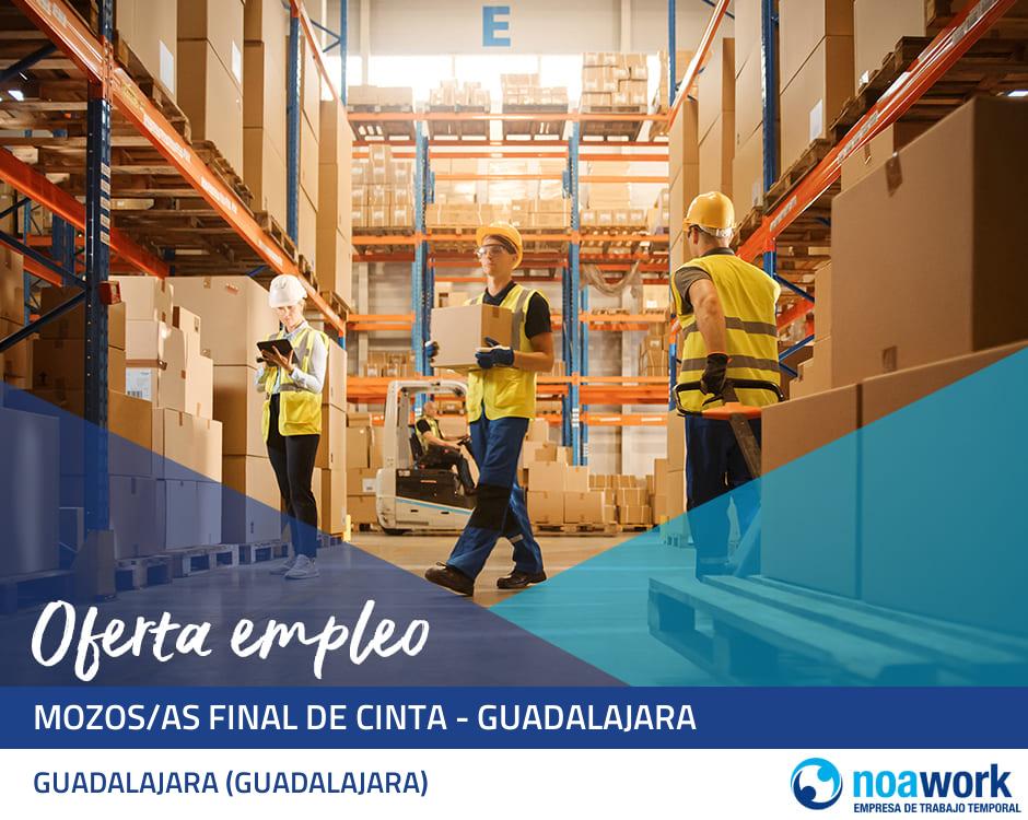 Mozos/as final de cinta - guadalajara