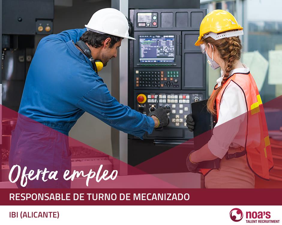 Responsable de turno de mecanizado