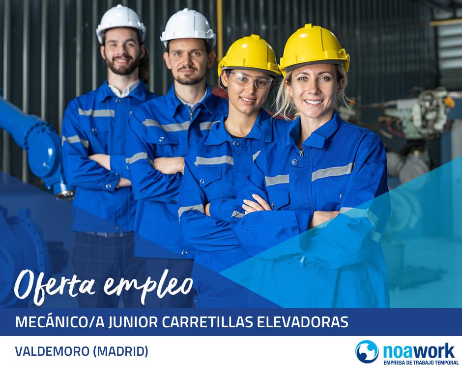 Mecánico/a junior carretillas elevadoras