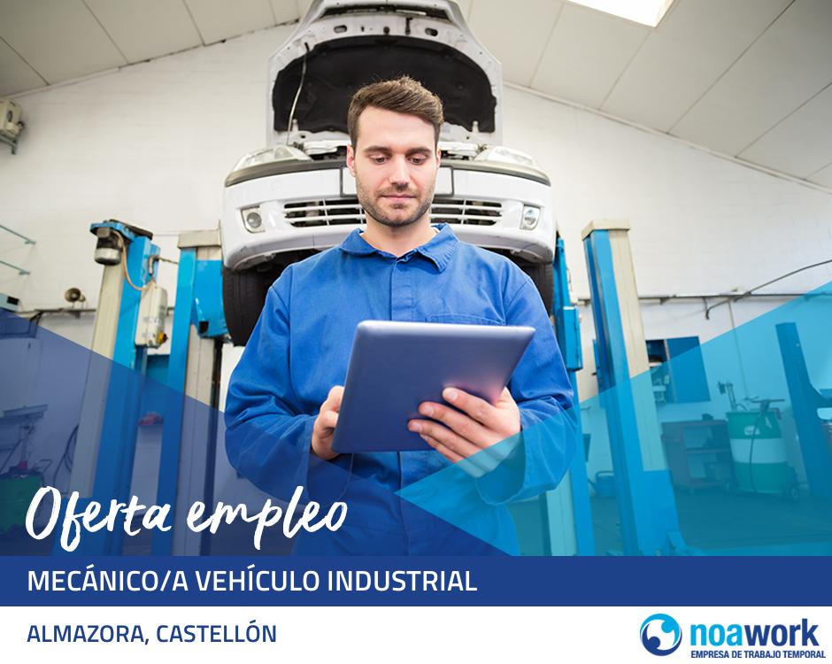 Mecánico/a vehículo industrial