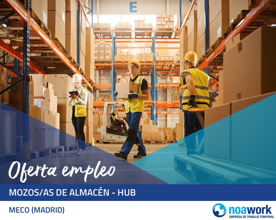 Mozos/as de almacén - hub