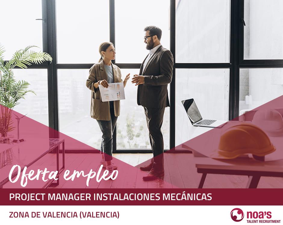 Project manager instalaciones mecánicas