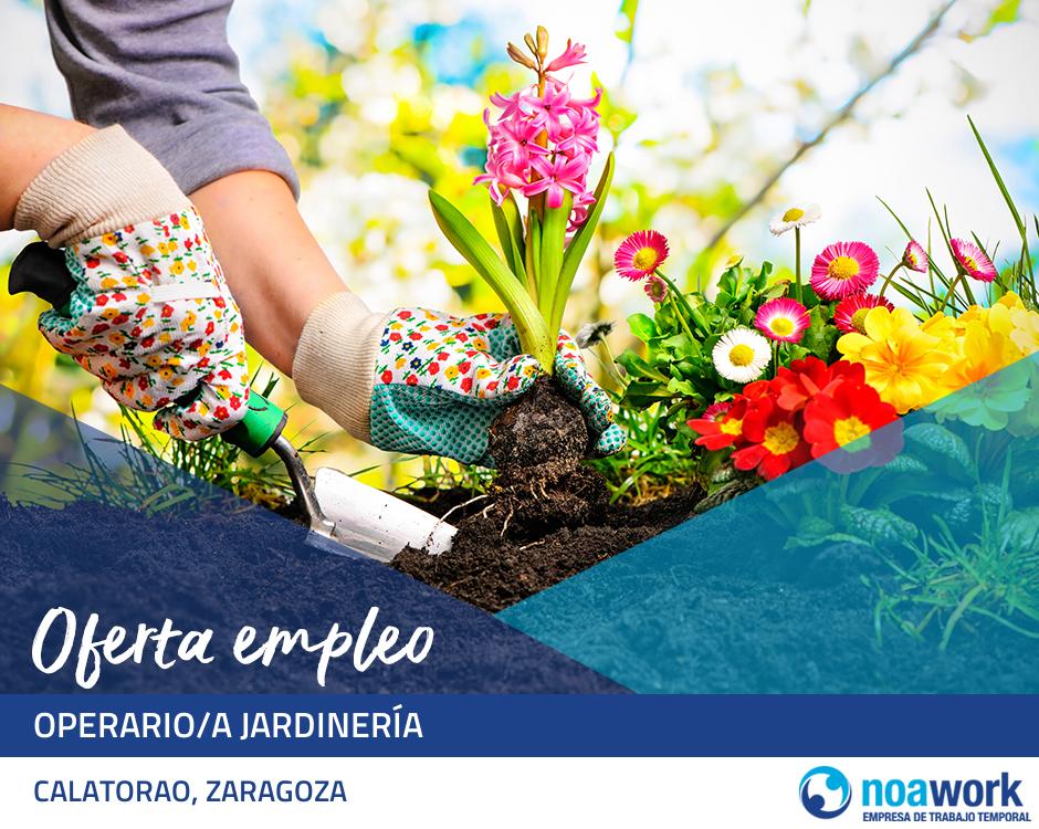 Operario/a jardinería