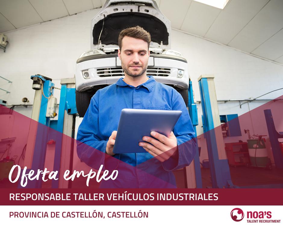 Responsable taller vehículos industriales