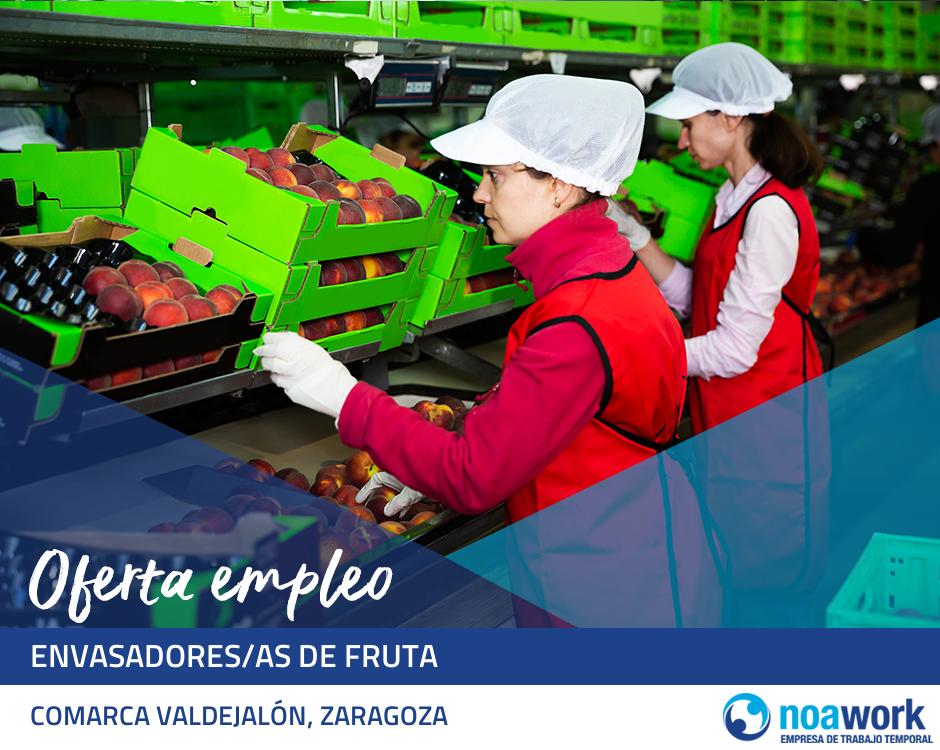 Envasadores/as de fruta