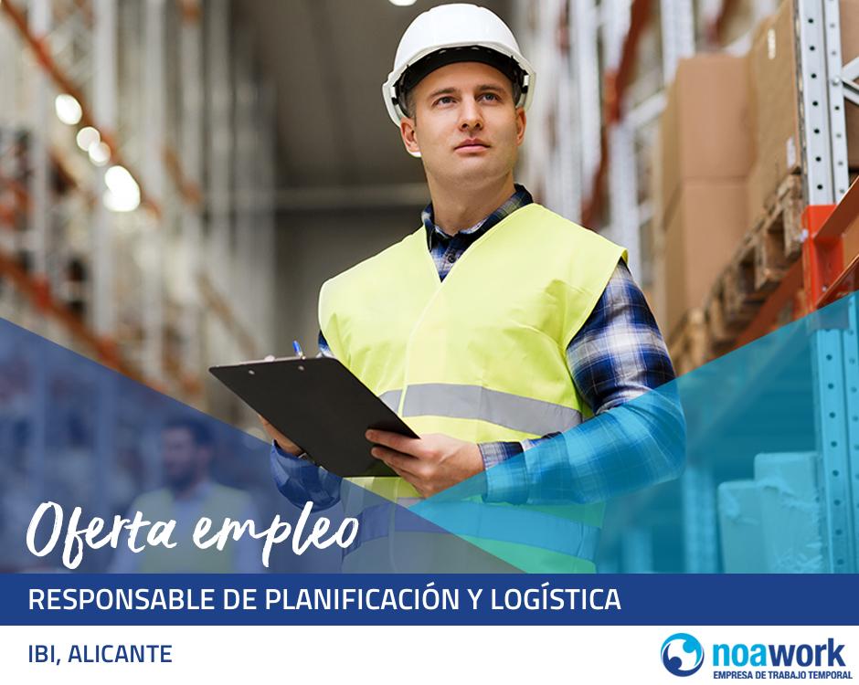 Responsable de planificación y logística 
