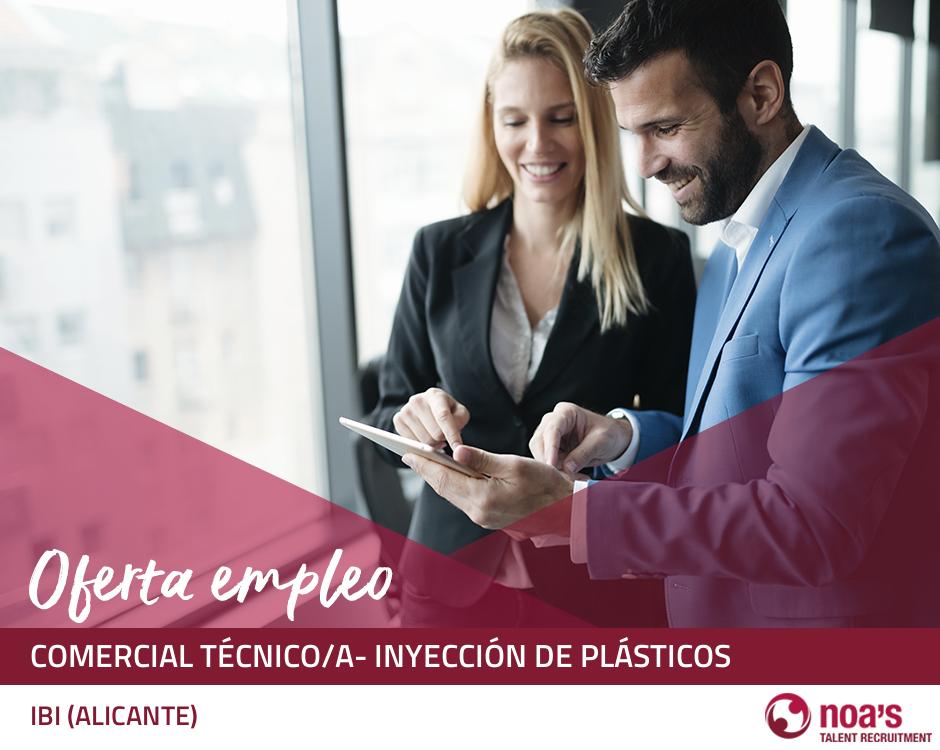 Comercial técnico/a- inyección de plásticos