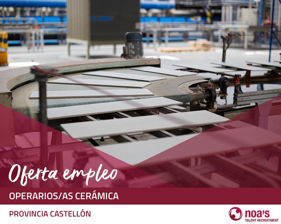 Operarios/as cerámica