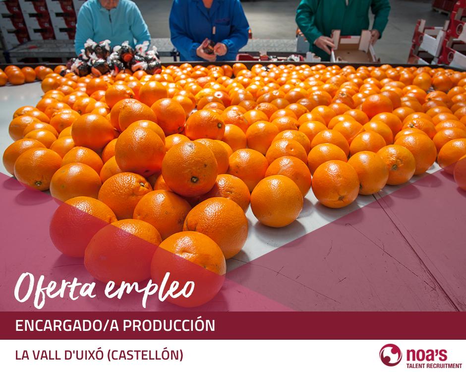 Encargado/a producción