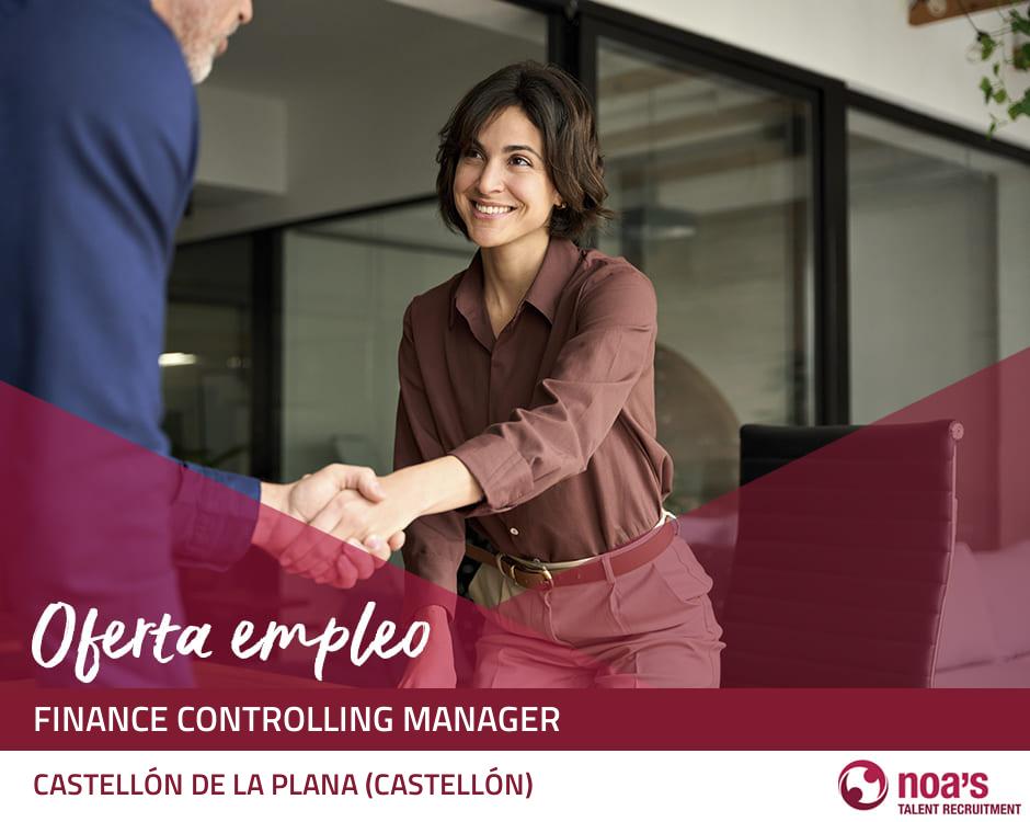 Finance controlling manager