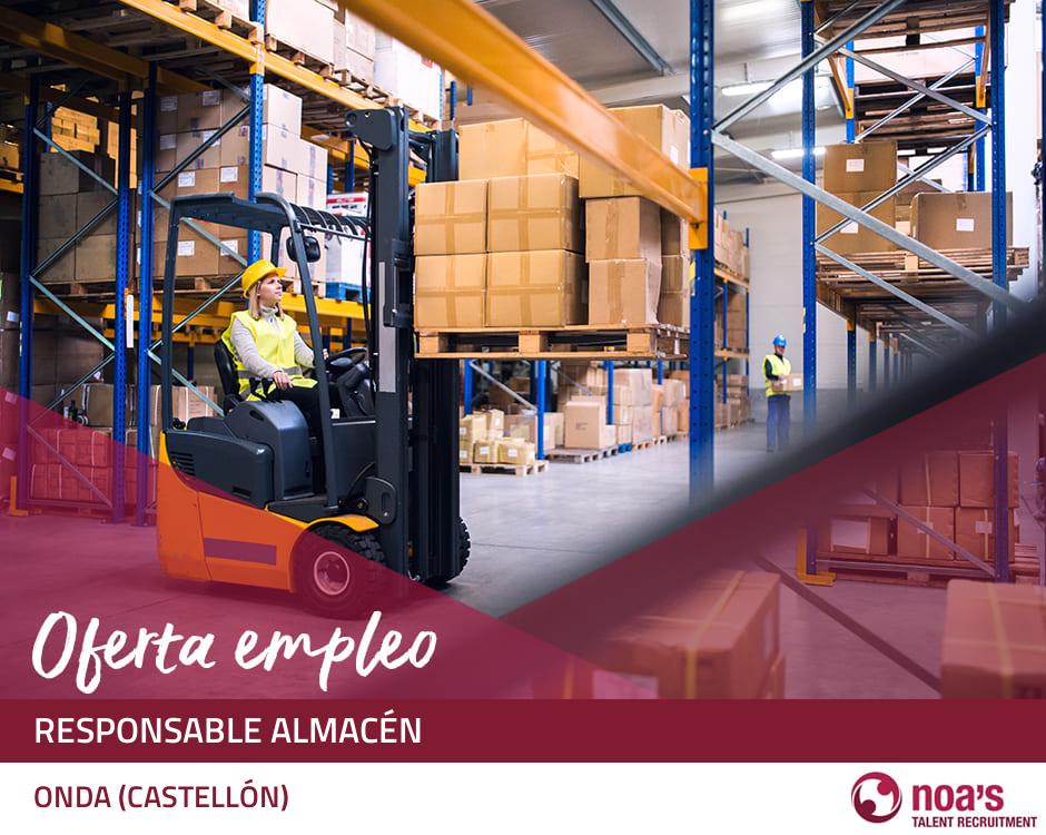 Responsable almacén