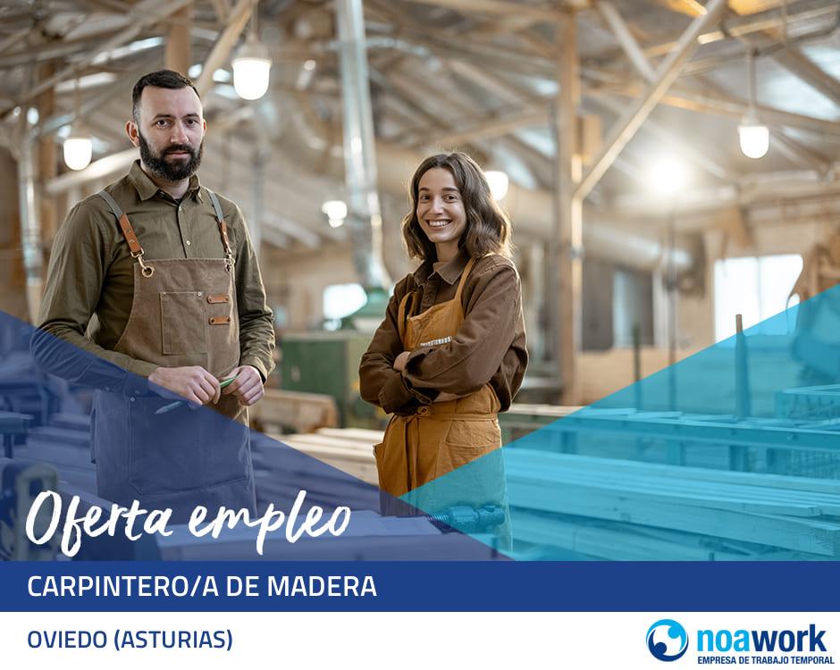 Carpintero/a de madera