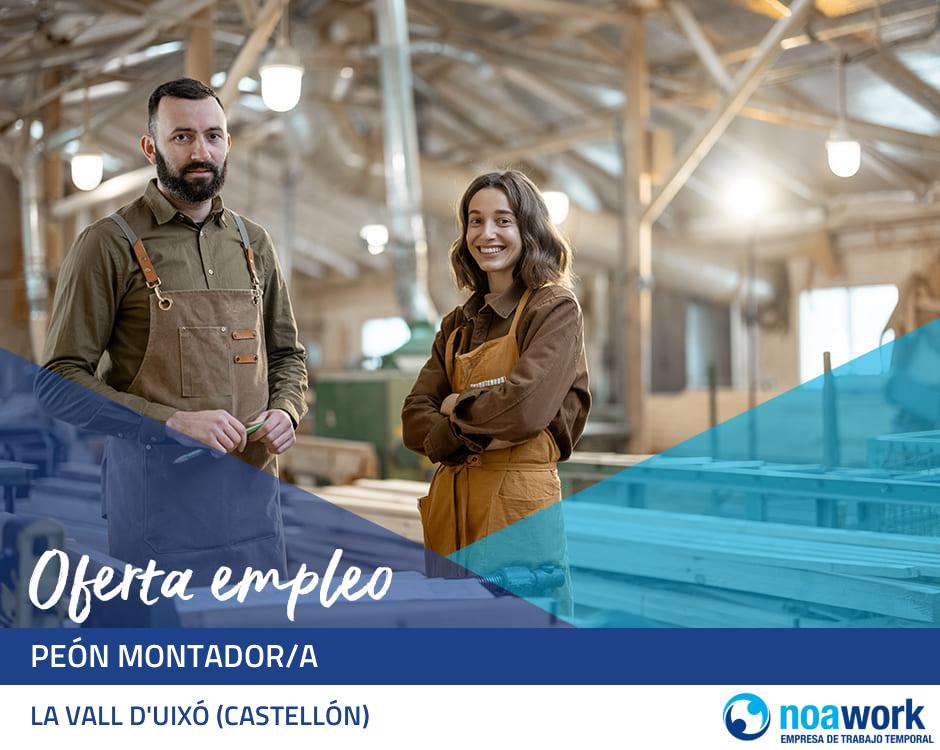 Peón montador/a