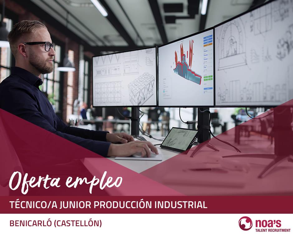 Técnico/a junior producción industrial