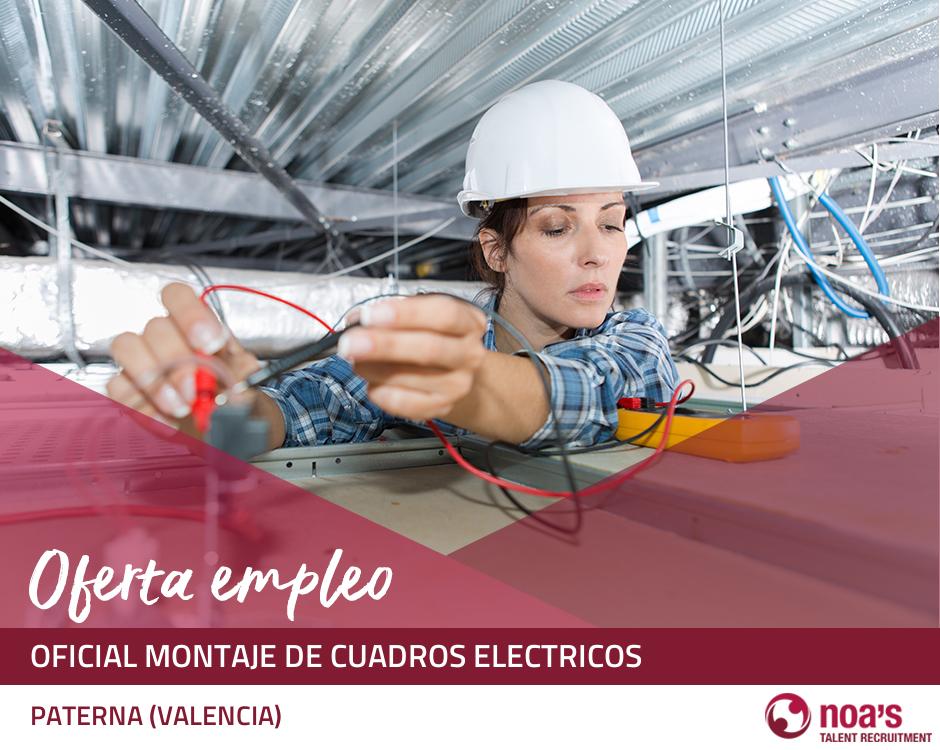 Oficial montaje de cuadros electricos