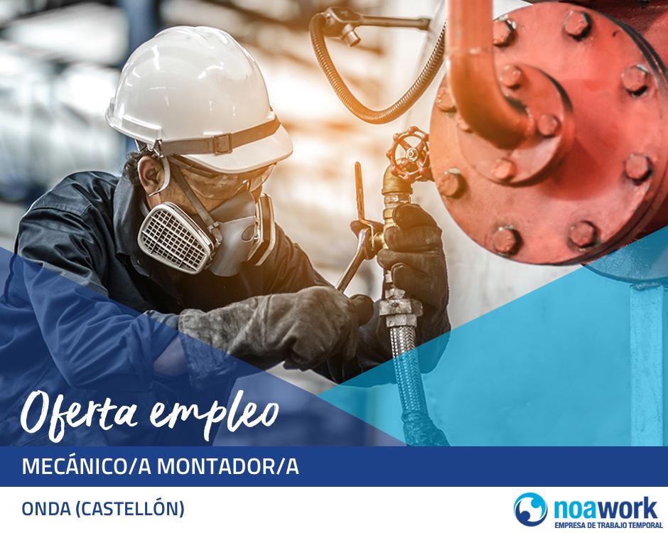 Mecánico/a montador/a
