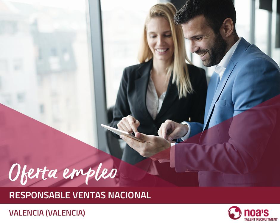 Responsable ventas nacional