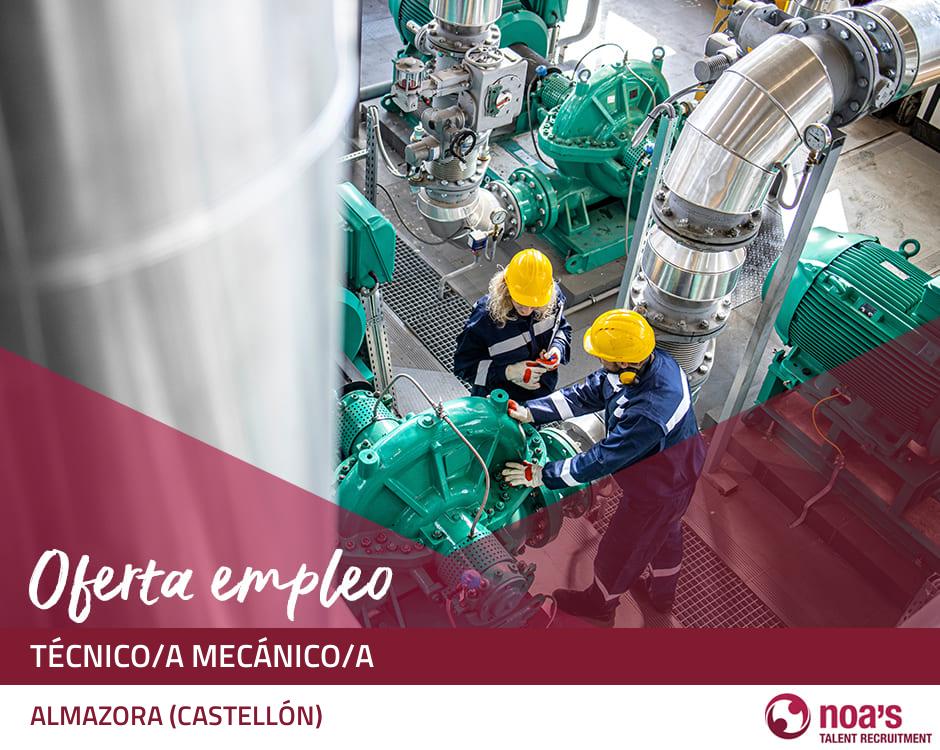 Técnico/a mecánico/a