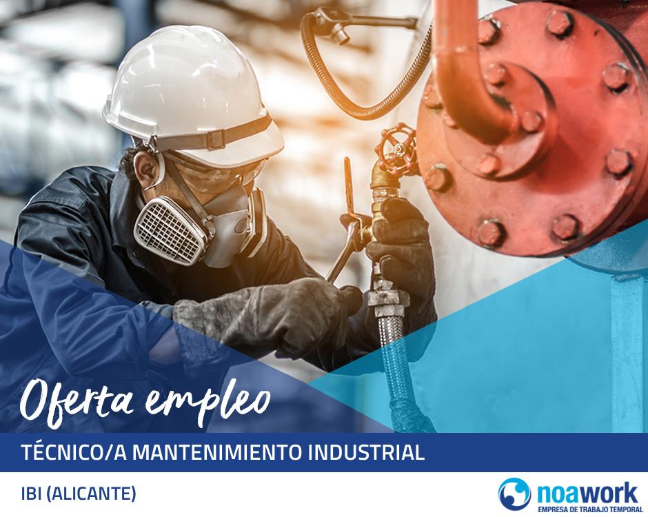 Técnico/a mantenimiento industrial