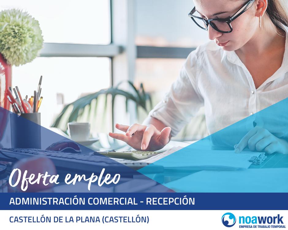 Administración comercial - recepción