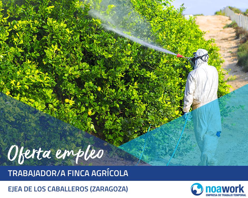 Trabajador/a finca agrícola