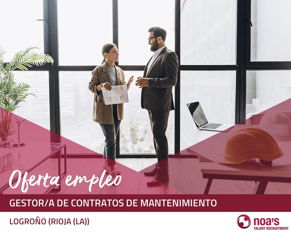 Gestor/a de contratos de mantenimiento
