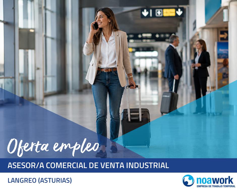 Asesor/a comercial de venta industrial