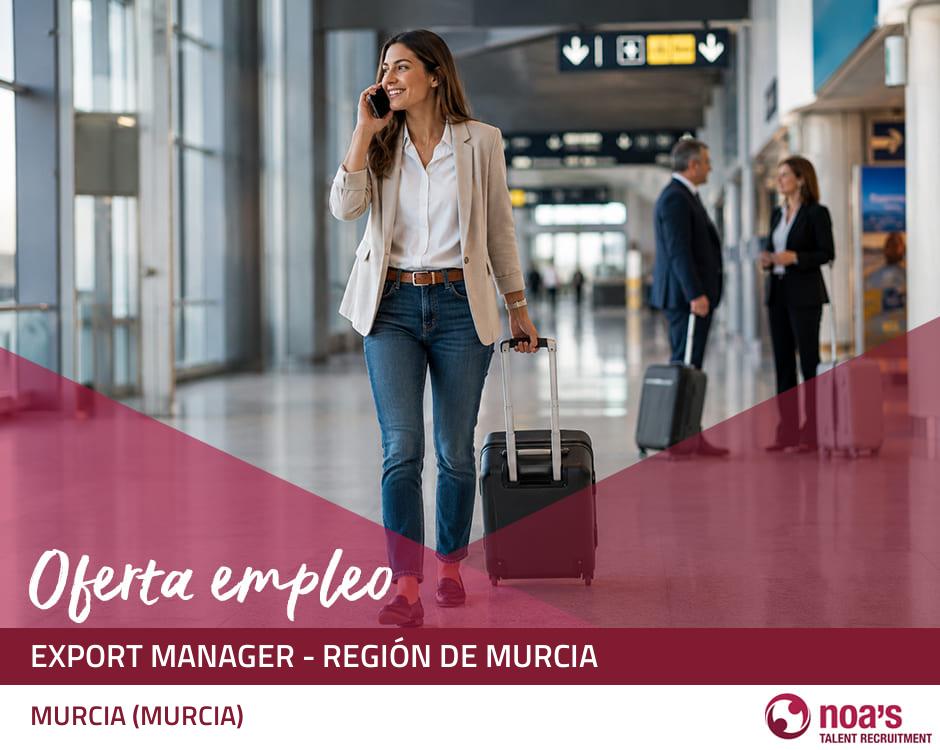 Export manager - región de murcia