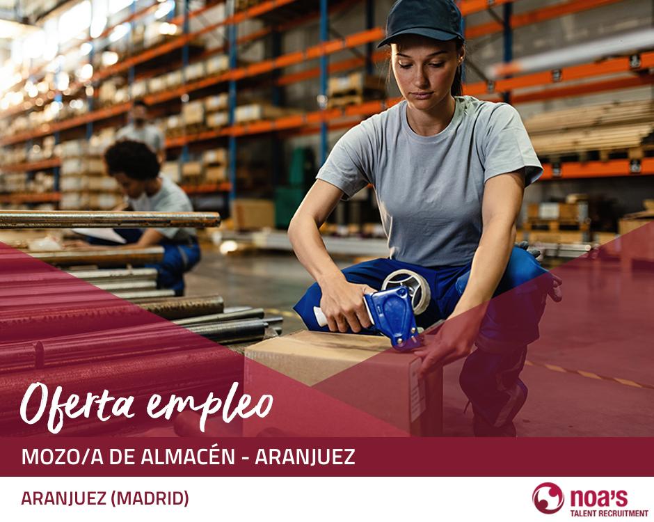 Mozo/a de almacén - aranjuez