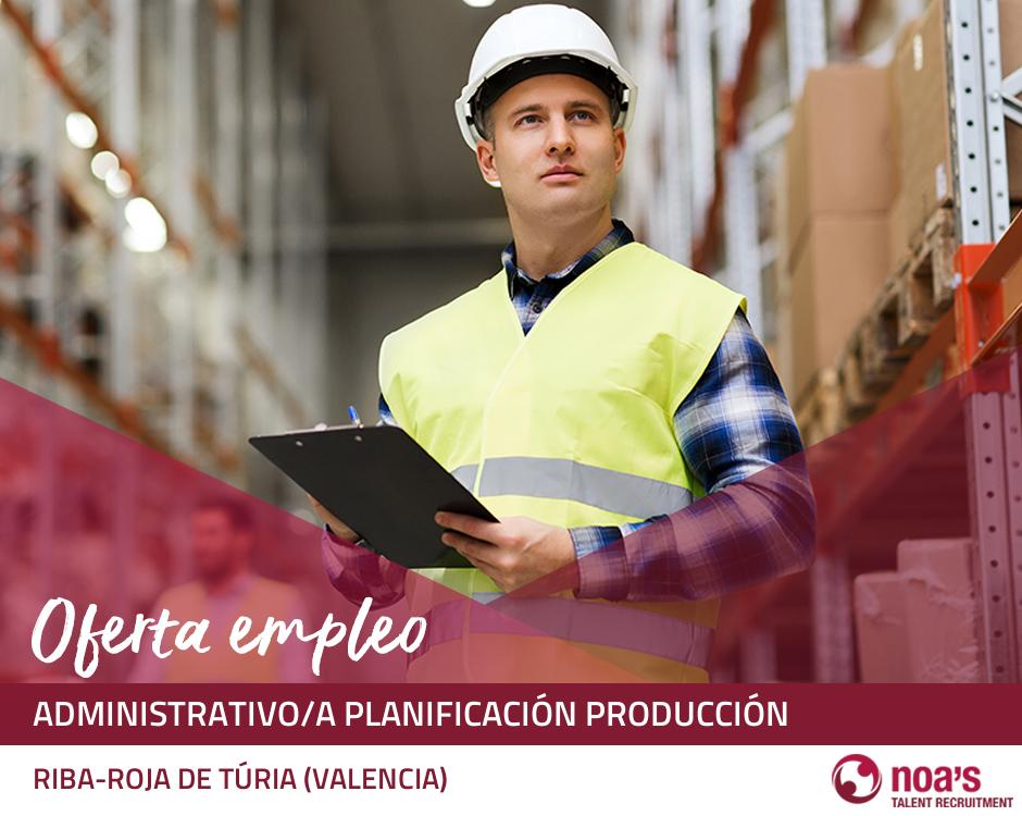 Administrativo/a planificación producción