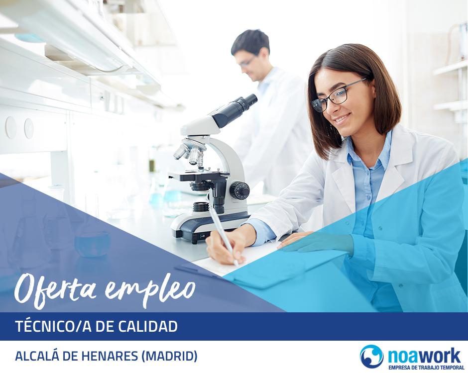 Técnico/a de calidad