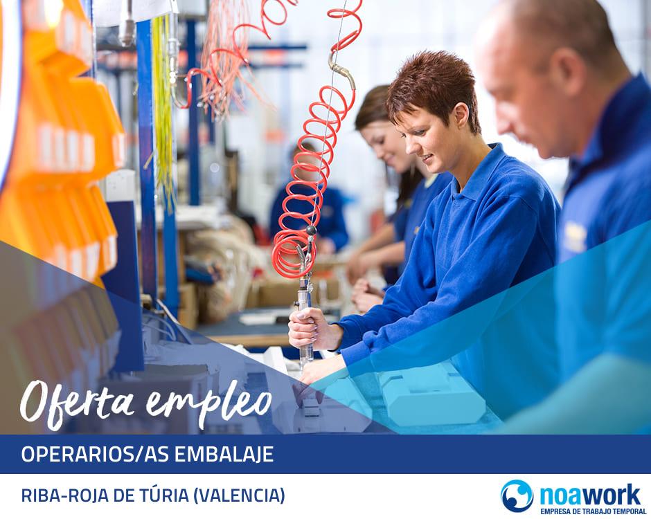 Operarios/as embalaje