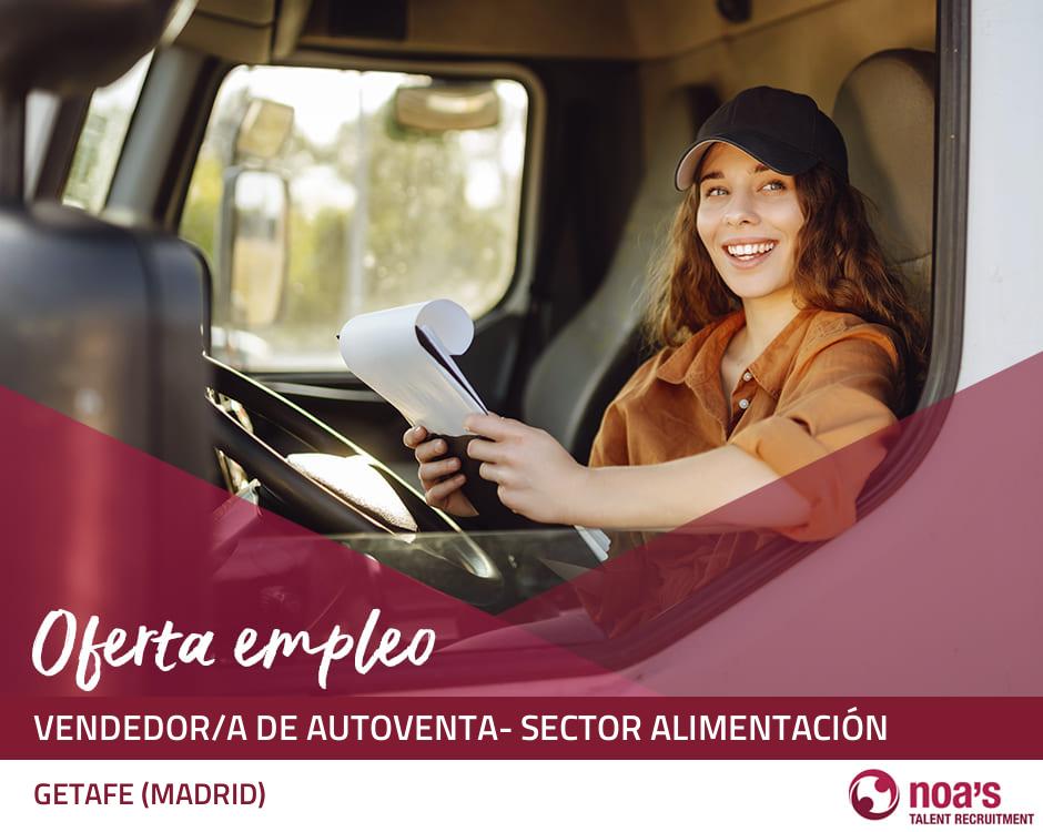 Vendedor/a de autoventa- sector alimentación