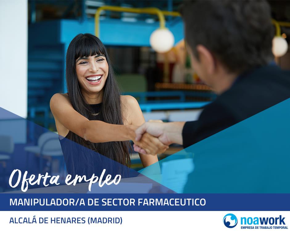 Manipulador/a de sector farmaceutico