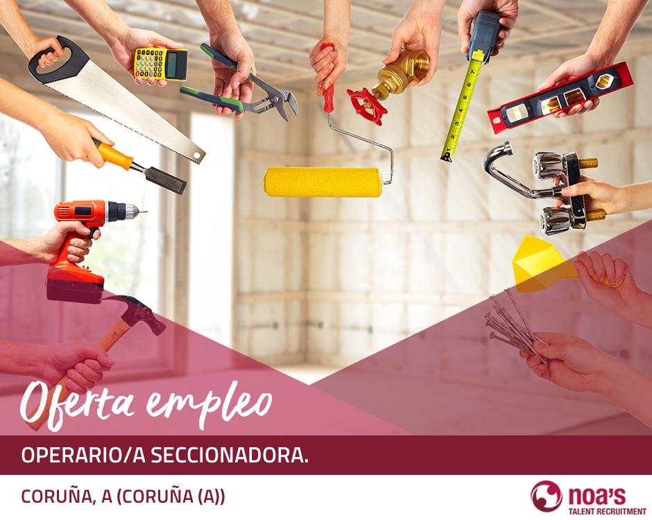 Operario/a seccionadora.