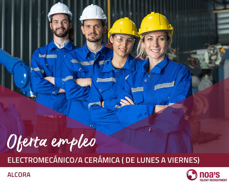 Electromecánico/a cerámica ( de lunes a viernes)