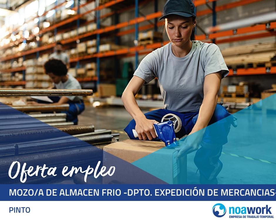 Mozo/a de almacen frio -dpto. expedición de mercancias-
