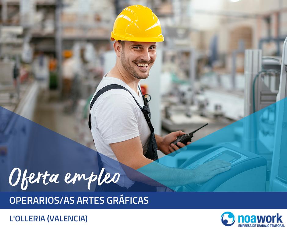 Operarios/as artes gráficas