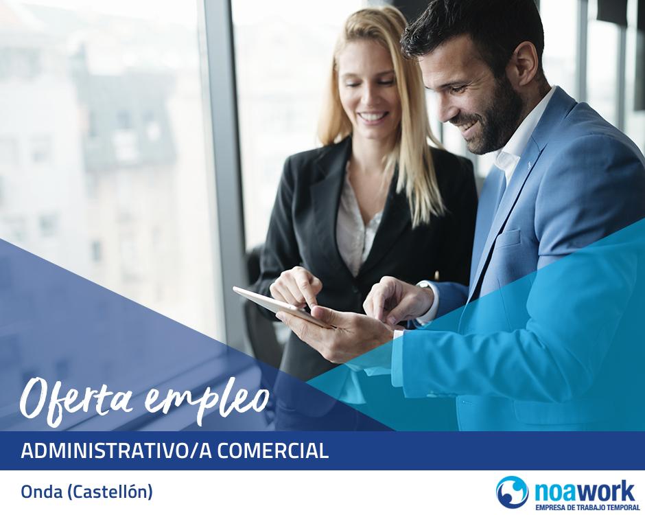Administrativo/a comercial