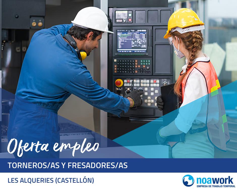 Torneros/as y fresadores/as