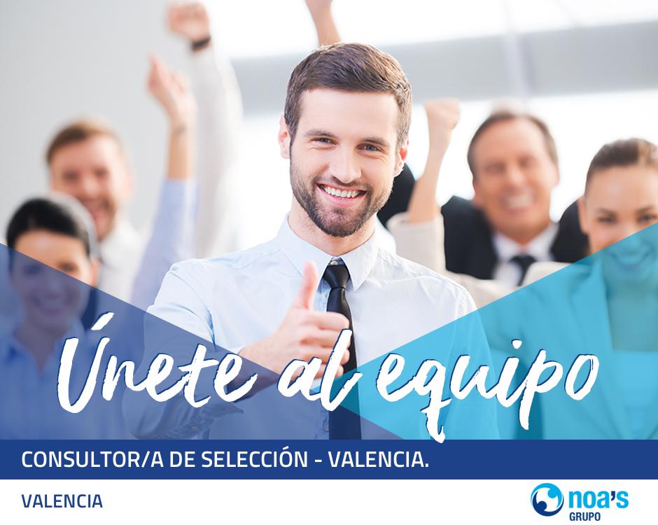 Consultor/a de selección - valencia.