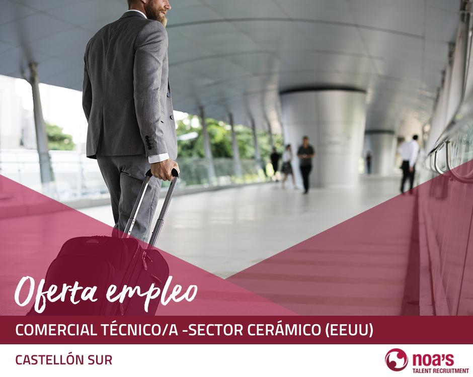 Comercial técnico/a -sector cerámico (eeuu)