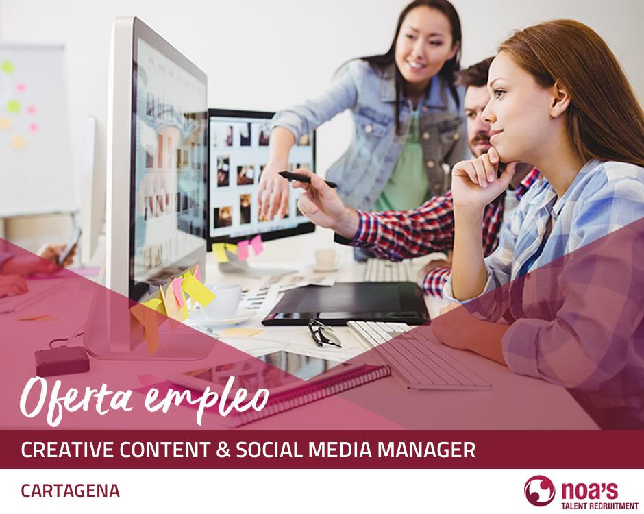 Creative content & social media manager