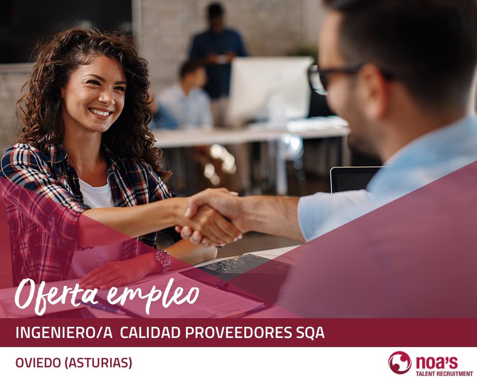 Ingeniero/a  calidad proveedores sqa