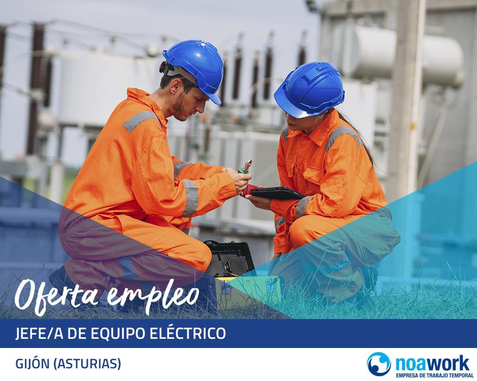 Jefe/a de equipo eléctrico