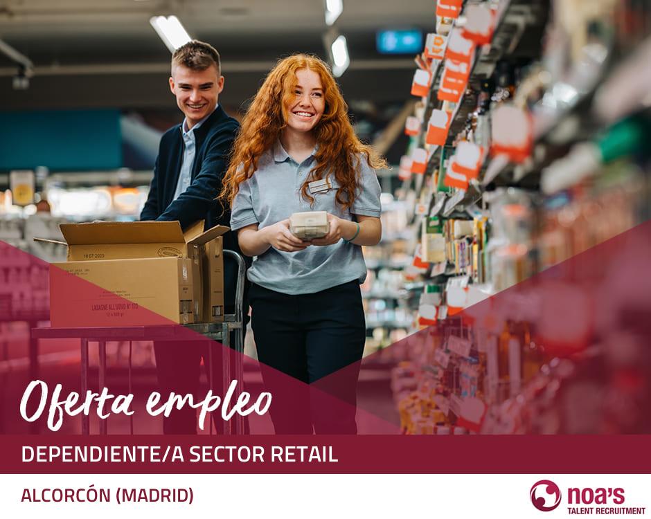 Dependiente/a sector retail