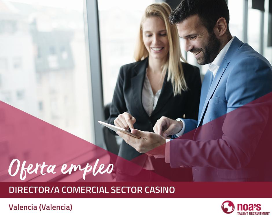 Director/a comercial sector casino