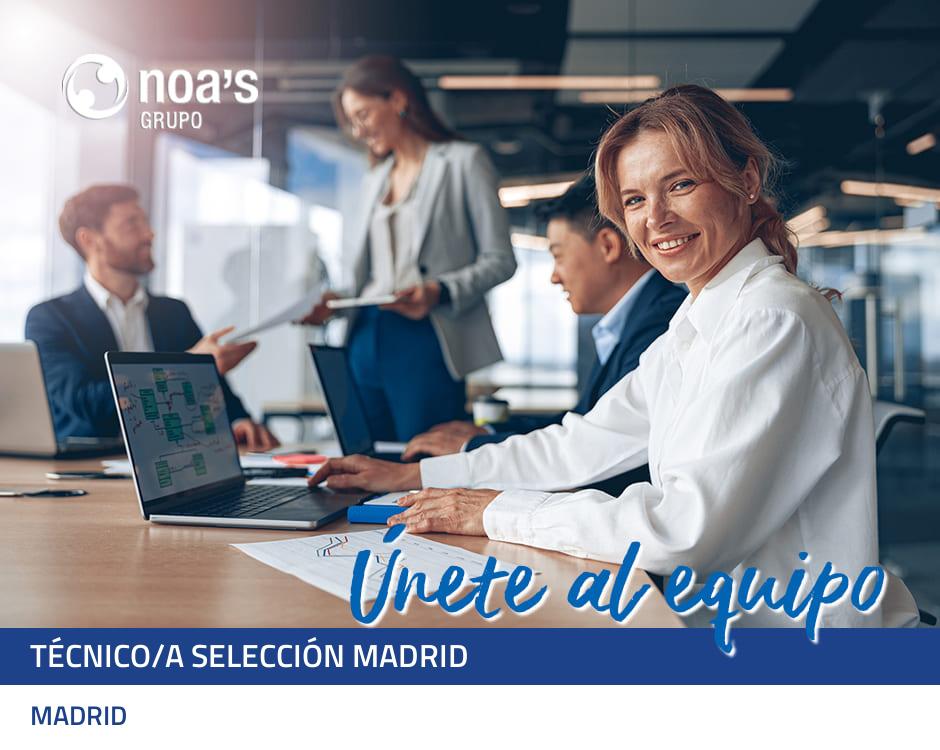 Técnico/a selección madrid