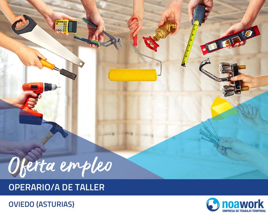 Operario/a de taller