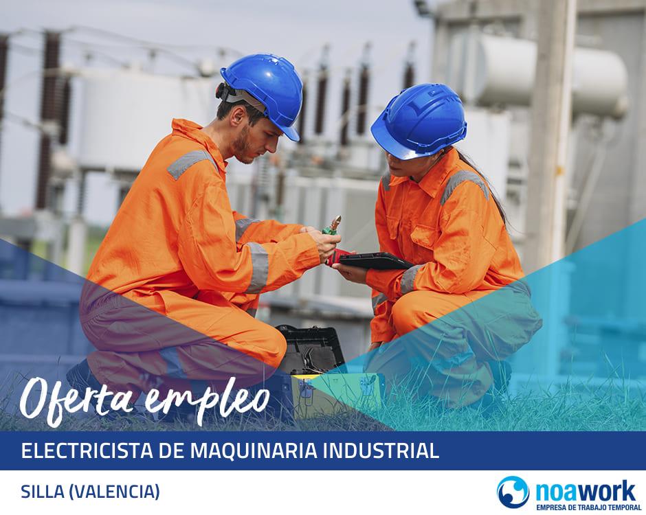 Electricista de maquinaria industrial